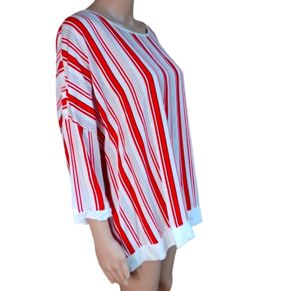 Karen By Simonsen Candy Striped Viscose Topside Small - Picture 6 of 12